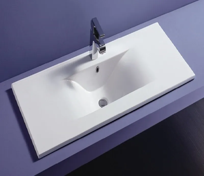 Товар: Умывальник CeramaLux YJ807-120 - фото 1 Умывальник CeramaLux YJ807-120 — фото 1, Раковины