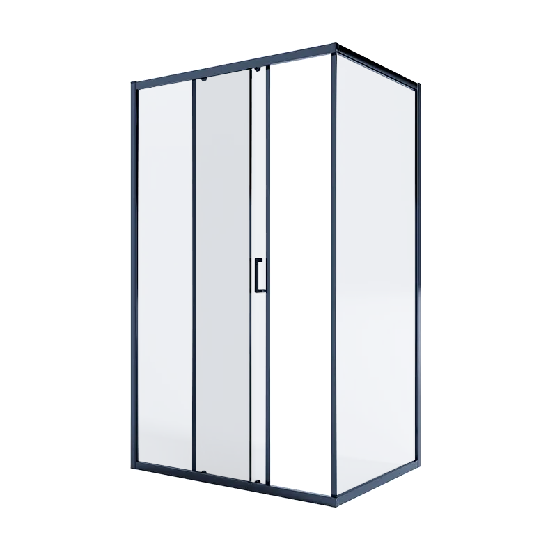 Товар: Душевой уголок ALEX BAITLER 1 серия AB14120B1 прозрачное стекло - фото 1 Душевой уголок ALEX BAITLER 1 серия AB14120B1 прозрачное стекло — фото 1, Душевые перегородки