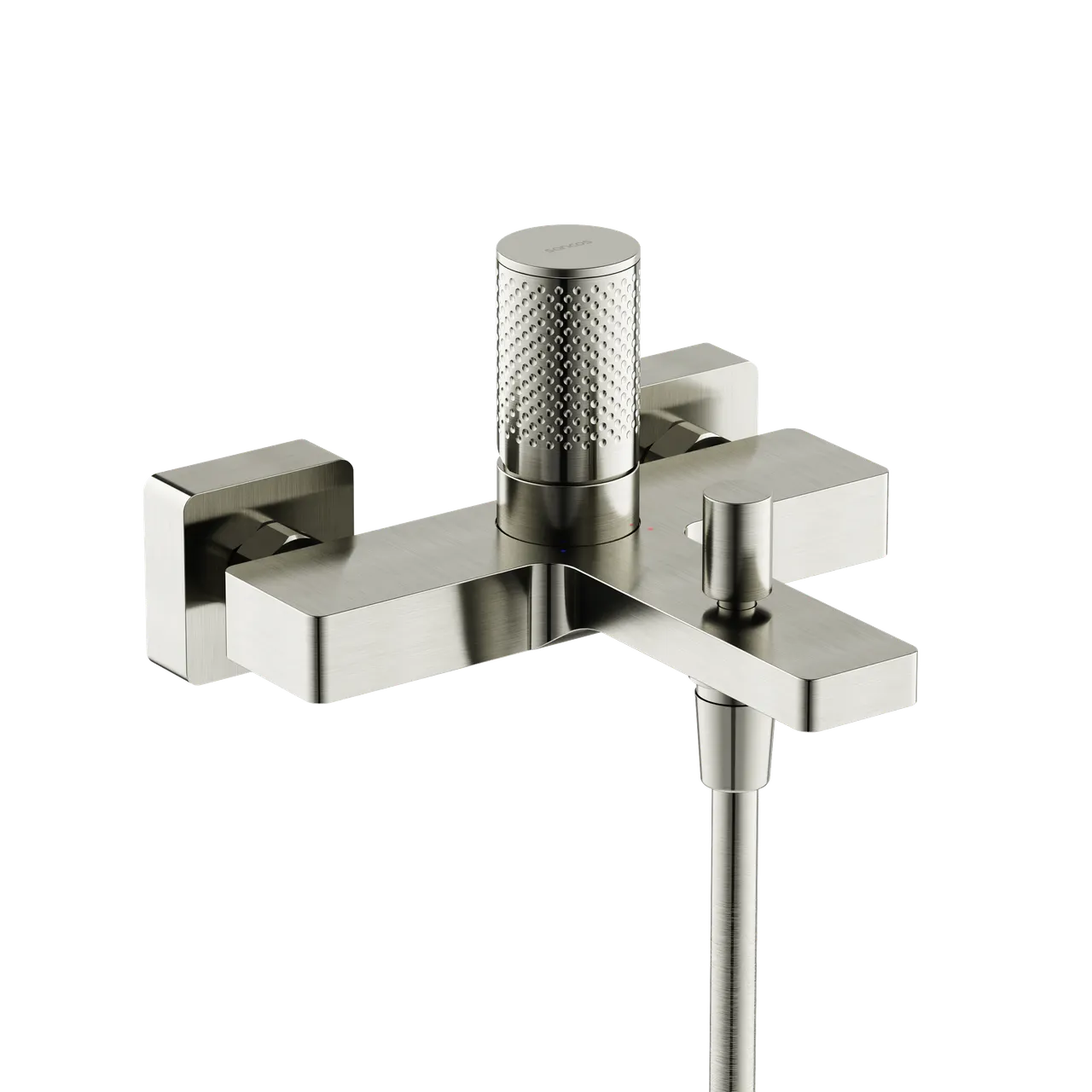 Товар: Смеситель для ванны и душа SANCOS Nexus, брашированный никель, PVD покрытие, арт. SC9014BN - фото 1 Смеситель для ванны и душа SANCOS Nexus, брашированный никель, PVD покрытие, арт. SC9014BN — фото 1, Смеситель для ванны