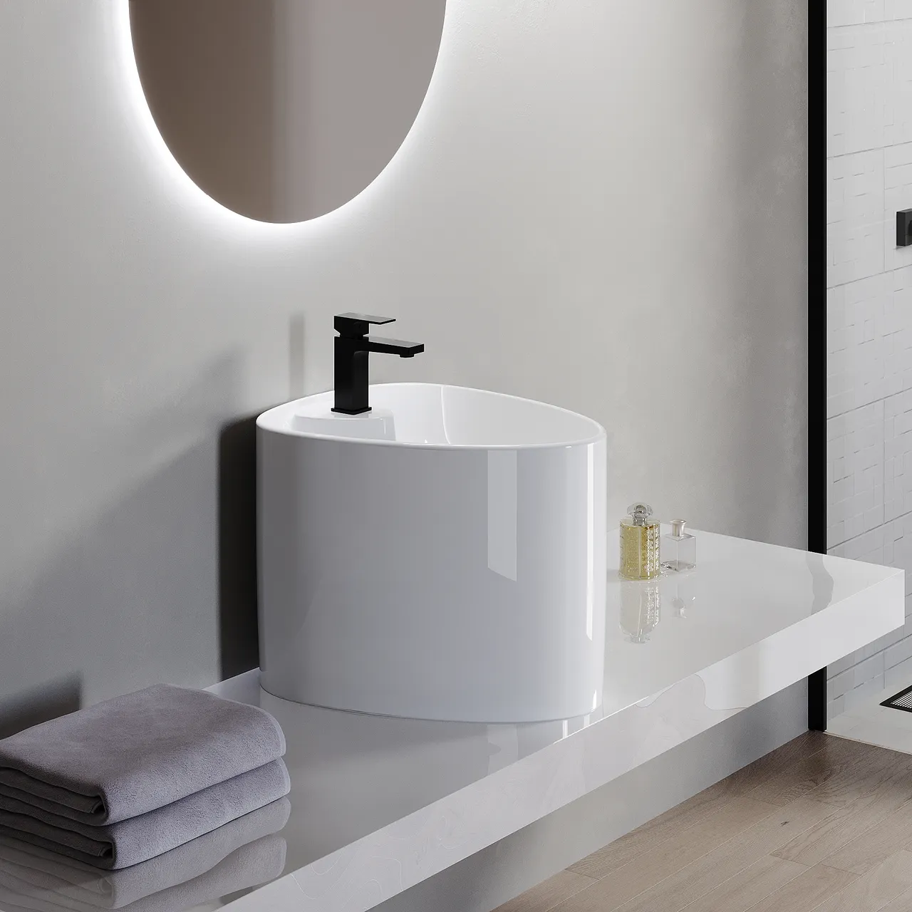 Товар: Раковина Ambassador Kingston 146T20003 (580*435*440) БЕЛАЯ - фото 2 Раковина Ambassador Kingston 146T20003 (580*435*440) БЕЛАЯ — фото 2, Раковины