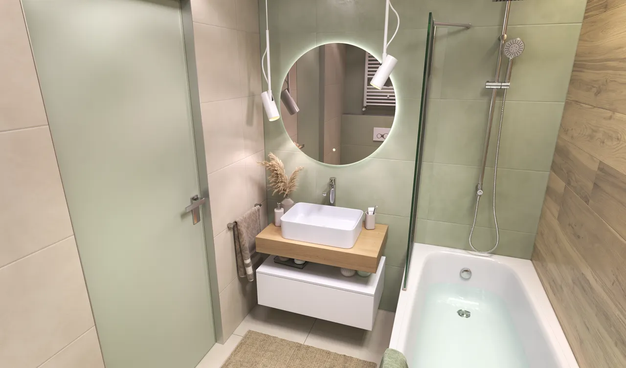 Столешница VELVEX Unit 80 дуб французский st.UNI.80-67 — фото 5, Столешницы под раковину