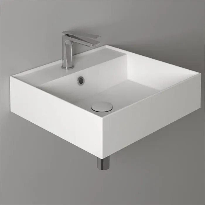 Товар: Раковина SIMAS AGILE подвесная или накладная с одним отверстием цвет белый матовый AG51.BM - фото 2 Раковина SIMAS AGILE подвесная или накладная с одним отверстием цвет белый матовый AG51.BM — фото 2, Раковины накладные