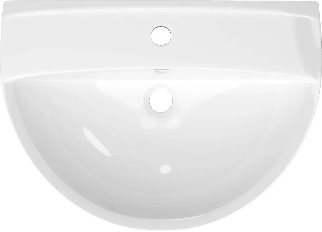 Раковина КЕРАМИН СИМПЛ 60 белый глянец CDB00023579 (4810531138488) — фото 2, Раковины