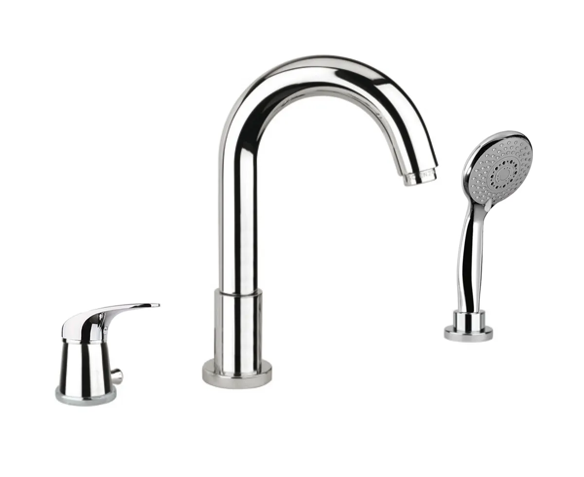 Смеситель на борт ванны Fiore MAX 32CR1455, хром — фото 1, Смесители на борт ванны