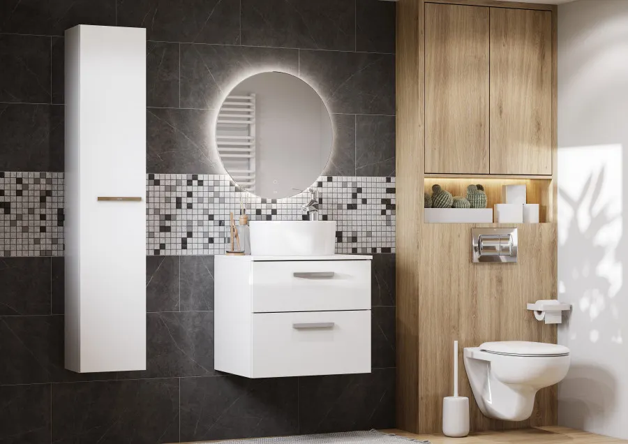 MILA Раковина накладная круглая 400, ROCA 732700C000 — фото 3, Раковины накладные