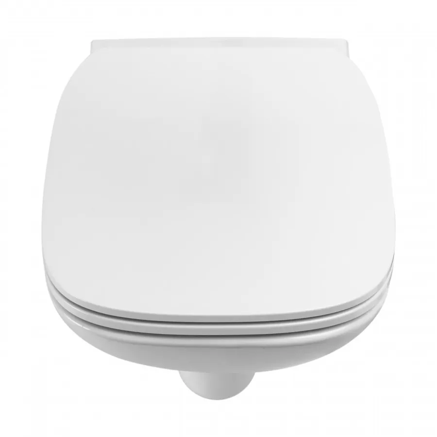 DEBBA SLIM Сиденье и крышка для унитаза, дюропласт., с механизмом Soft-Closing, белое. ROCA 78019D2003 — фото 5, Сиденья для унитаза