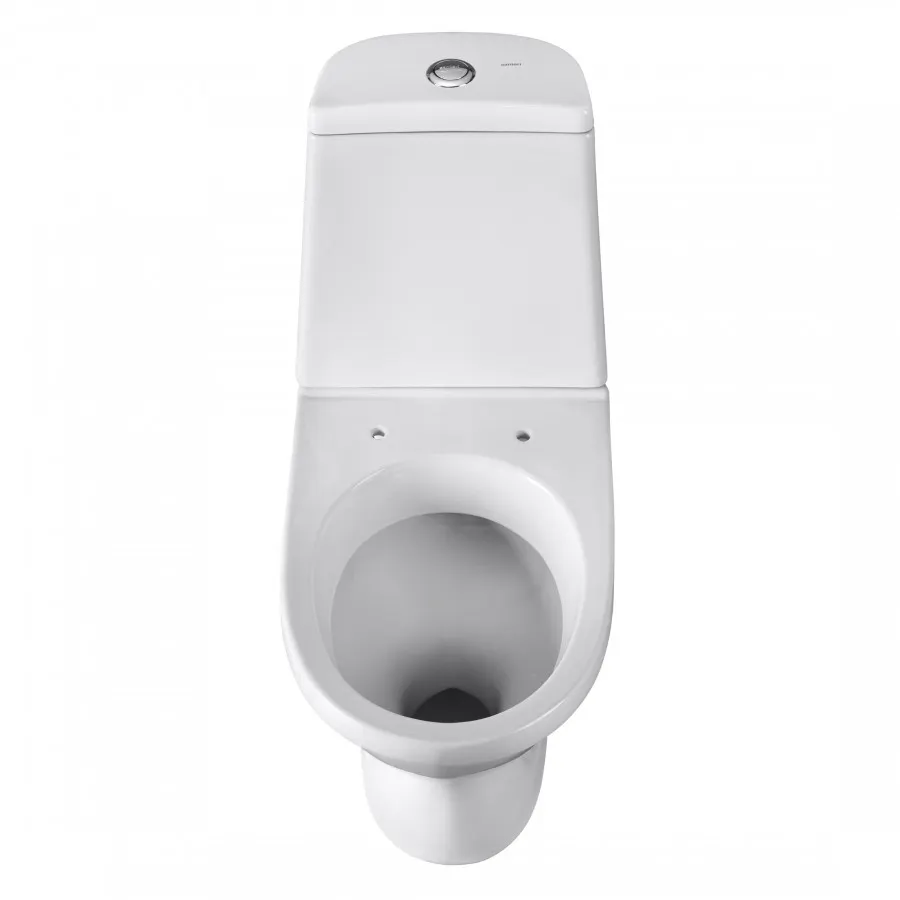 Товар: Унитаз-компакт "Прайм", косой выпуск, с 2-режимной кнопочной арматурой и сиденьем полипропилен. SANT 1P2054S0000BF - фото 5 Унитаз-компакт "Прайм", косой выпуск, с 2-режимной кнопочной арматурой и сиденьем полипропилен. SANT 1P2054S0000BF — фото 5, Напольные унитазы