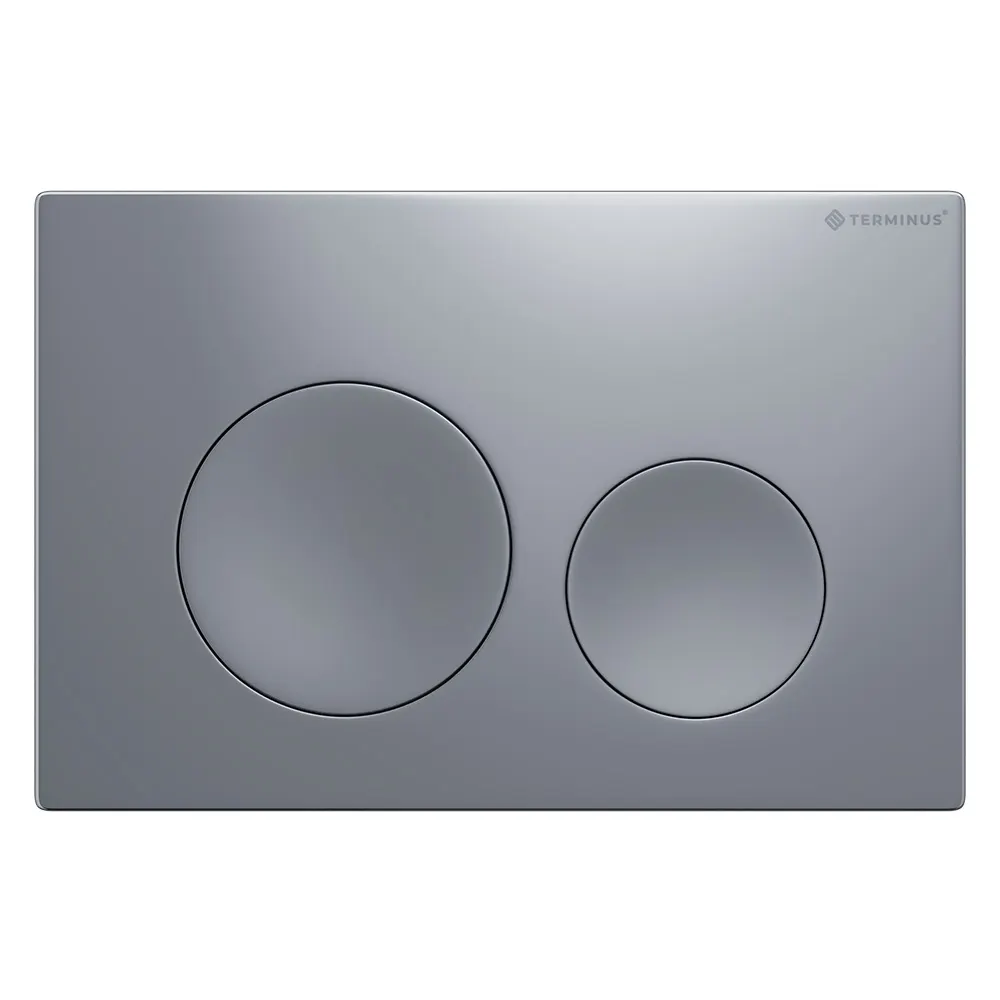 Клавиша смыва Terminus 62K24х16C, хром — фото 1, Кнопки смыва