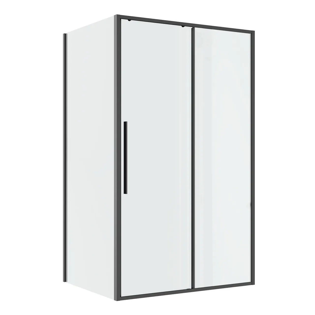 Товар: Душевое ограждение Niagara Nova NG-34-12AGR-A90GR-34 (120х90х195) прямоугольник,раздвижная,графит,стекло прозрачное,2 места - фото 1 Душевое ограждение Niagara Nova NG-34-12AGR-A90GR-34 (120х90х195) прямоугольник,раздвижная,графит,стекло прозрачное,2 места — фото 1, Душевые уголки