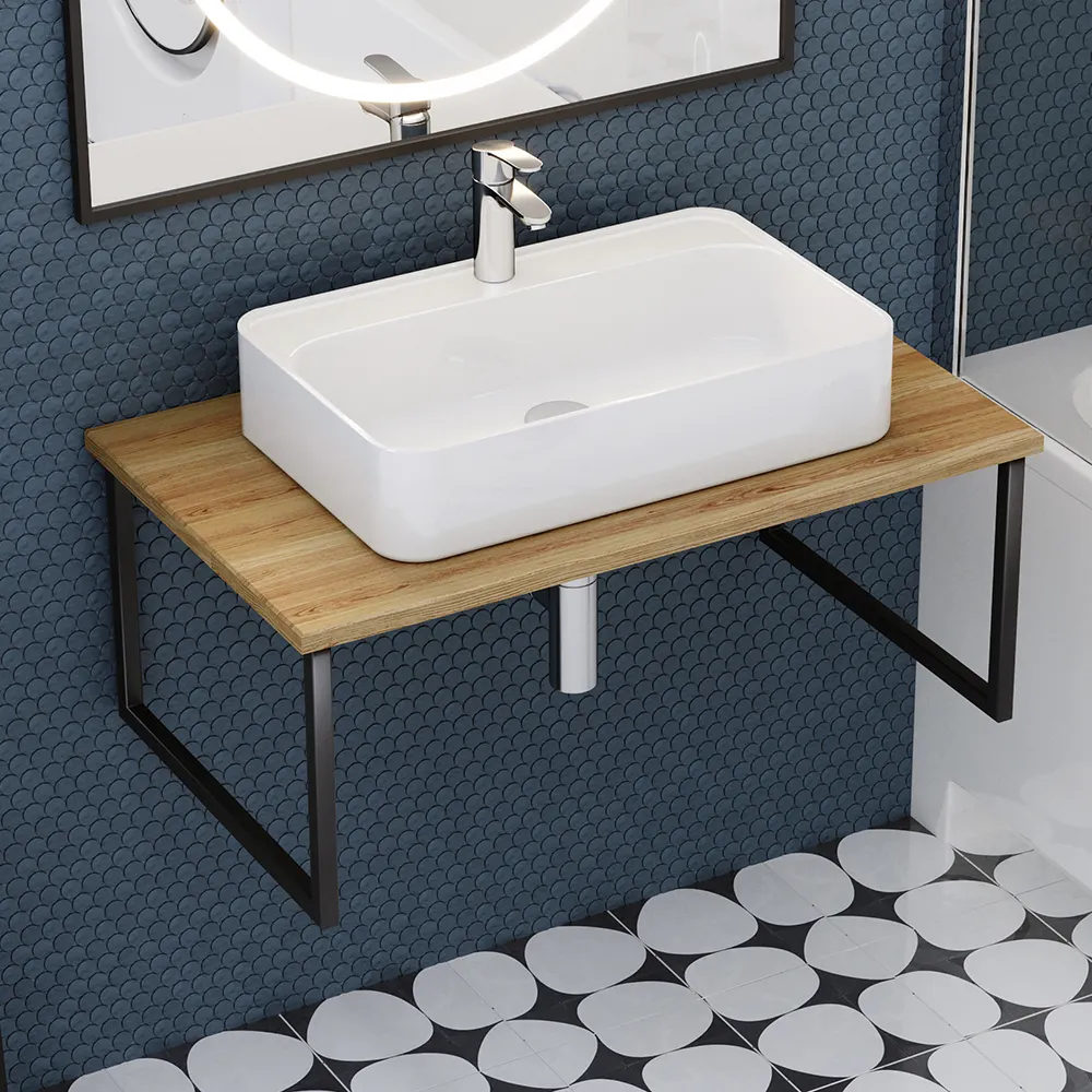 Товар: Столешница массив Оливия 800*470*20 12391 - фото 8 Столешница массив Оливия 800*470*20 12391 — фото 8, Столешницы под раковину