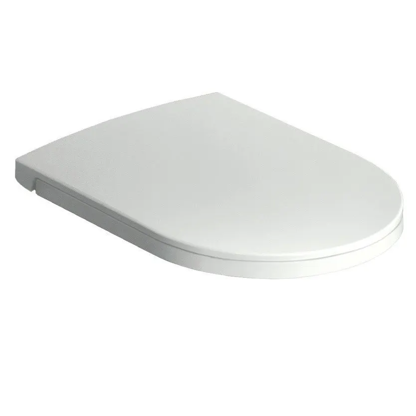 Сиденье с крышкой HATRIA Fusion Y1V101 с микролифтом быстросъемное цвет белый — фото 1, Сиденья для унитаза