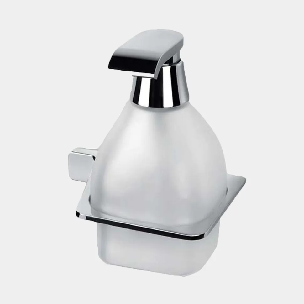 Товар: Дозатор COLOMBO DESIGN ALIZE B9330DX настенный цвет хром - фото 3 Дозатор COLOMBO DESIGN ALIZE B9330DX настенный цвет хром — фото 3, Дозаторы