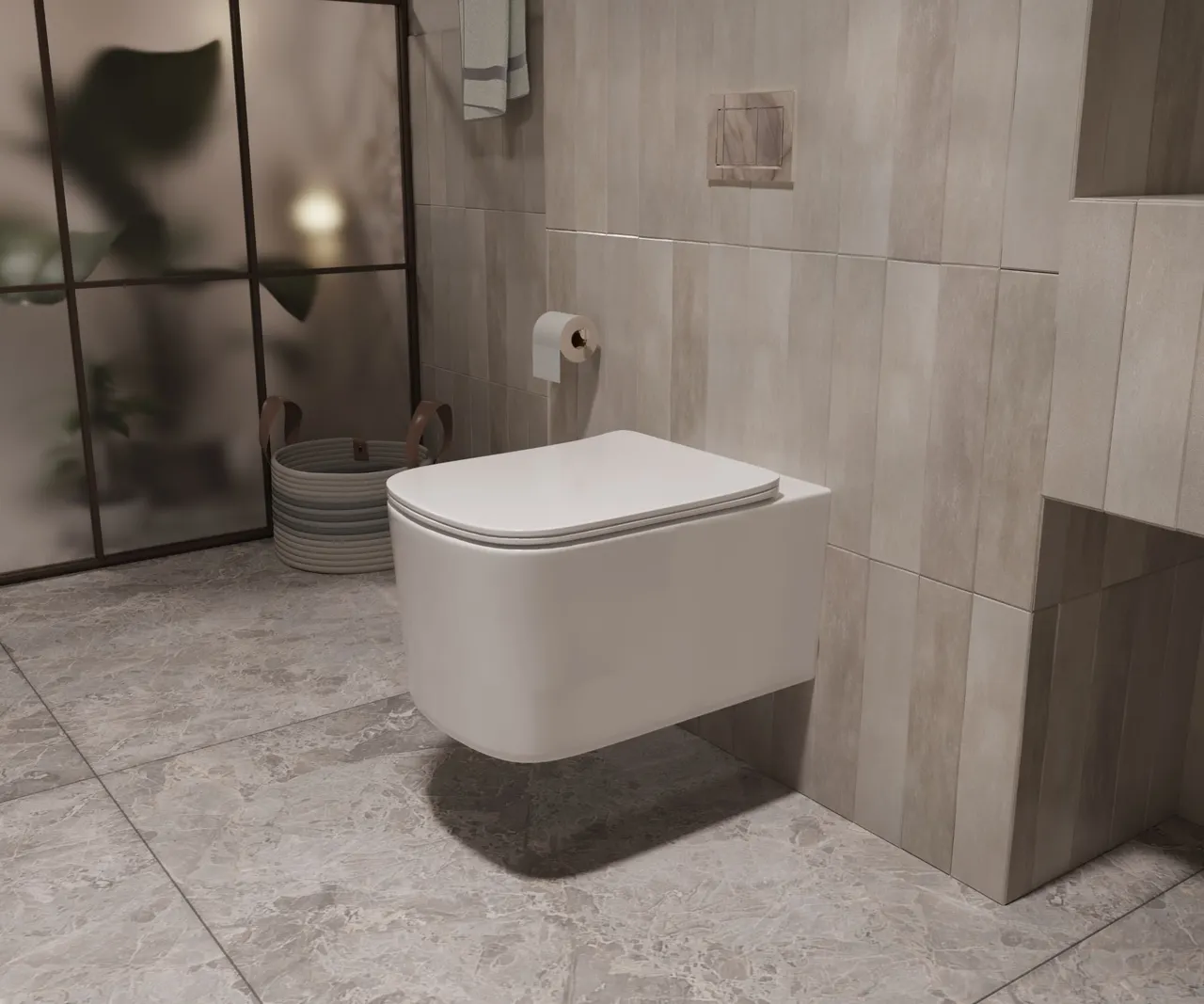 Товар: Унитаз подвесной Tornado Ultra VT1-32T, цвет белый, ультратонкое сиденье soft-close - фото 2 Унитаз подвесной Tornado Ultra VT1-32T, цвет белый, ультратонкое сиденье soft-close — фото 2, Подвесные унитазы