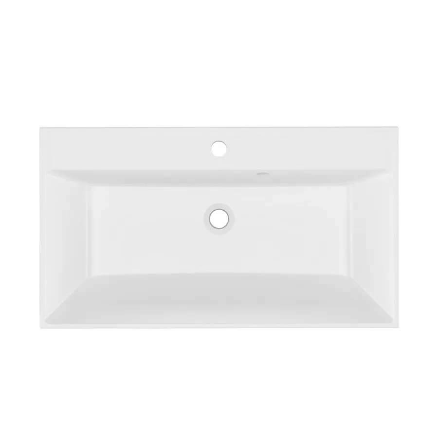 Раковина Paola Alba 800, белый — фото 3, Раковины