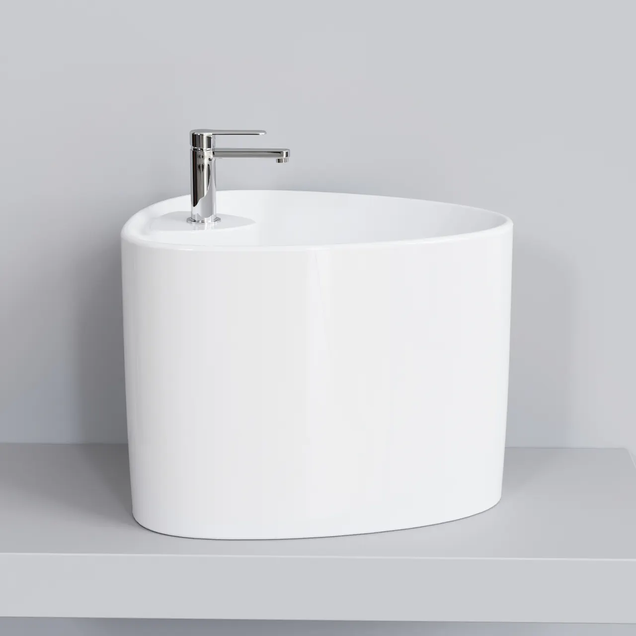 Товар: Раковина Ambassador Kingston 146T20003 (580*435*440) БЕЛАЯ - фото 5 Раковина Ambassador Kingston 146T20003 (580*435*440) БЕЛАЯ — фото 5, Раковины