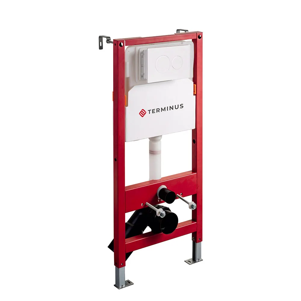 Товар: Пневматическая система инсталляции для подвесного унитаза 4 в 1 Terminus, с клавишей 33iP50х112R - фото 1 Пневматическая система инсталляции для подвесного унитаза 4 в 1 Terminus, с клавишей 33iP50х112R — фото 1, Инсталляции для унитазов