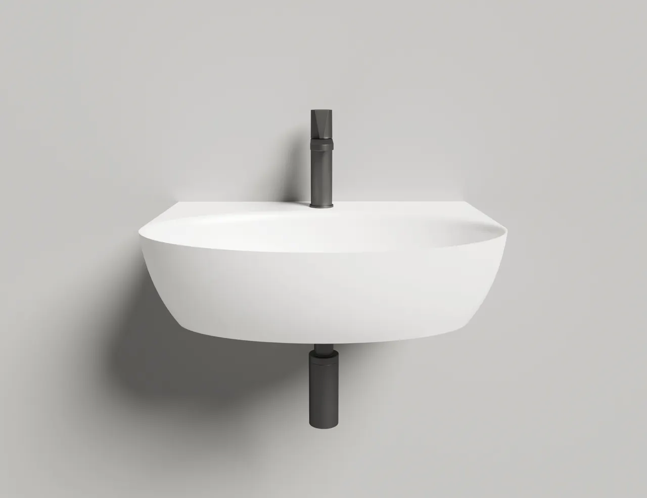 Раковина накладная ALDA WALL 02
покраска по RAL полностью 140312GF — фото 6, Раковины