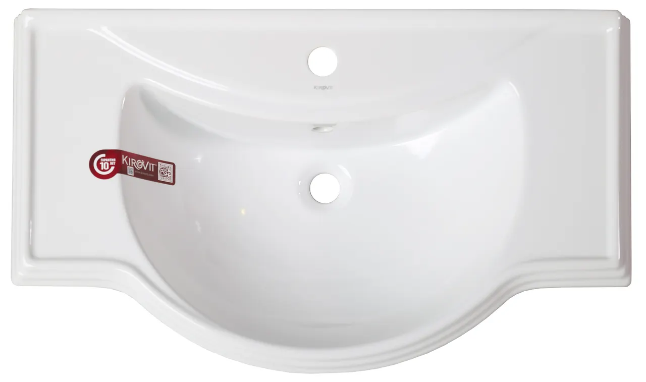 Товар: Комплект мебели для ванной Салерно 80 (Белый Патина Серебро) 969601 - фото 7 Комплект мебели для ванной Салерно 80 (Белый Патина Серебро) 969601 — фото 7, Готовые комплекты для ванной комнаты