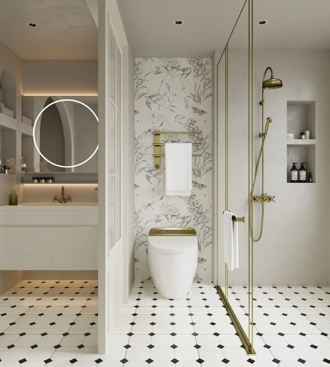 Товар: AQM3113BG Полотенцесушитель электрический 520*384 c терморегуляторм, цвет: золото шлифованное. - фото 3 AQM3113BG Полотенцесушитель электрический 520*384 c терморегуляторм, цвет: золото шлифованное. — фото 3, Электрические полотенцесушители