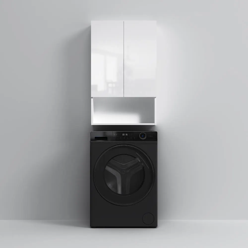 Товар: M85CHX06021WG X-Joy, Шкаф навесной с дверками и открытой полкой, 60 см, белый глянец - фото 3 M85CHX06021WG X-Joy, Шкаф навесной с дверками и открытой полкой, 60 см, белый глянец — фото 3, Шкафы для ванной