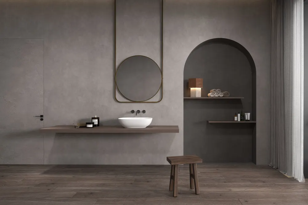 Раковина накладная ABBER Stein AS2637 белая матовая — фото 2, Раковины накладные