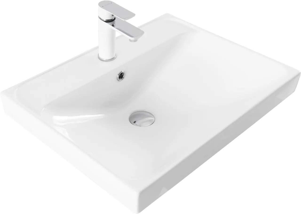 Товар: Раковина Aquanet Flash 60 00333266 - фото 1 Раковина Aquanet Flash 60 00333266 — фото 1, Раковины