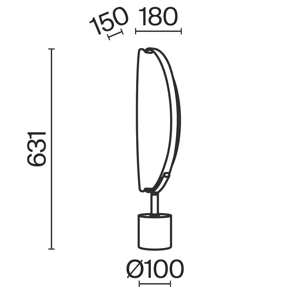 Товар: Настольный светильник Maytoni MOD281TL-L15BS3K - фото 3 Настольный светильник Maytoni MOD281TL-L15BS3K — фото 3, Светильники