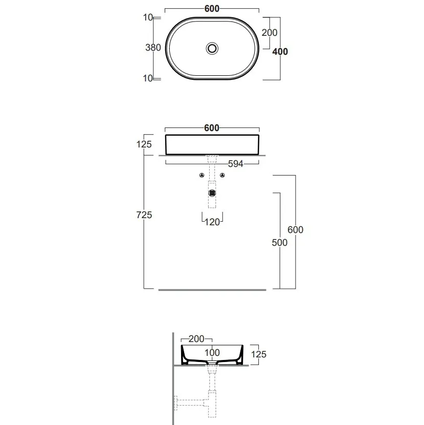Товар: Раковина SIMAS FOLIO накладная без отверстий цвет белый FO02 - фото 2 Раковина SIMAS FOLIO накладная без отверстий цвет белый FO02 — фото 2, Раковины накладные