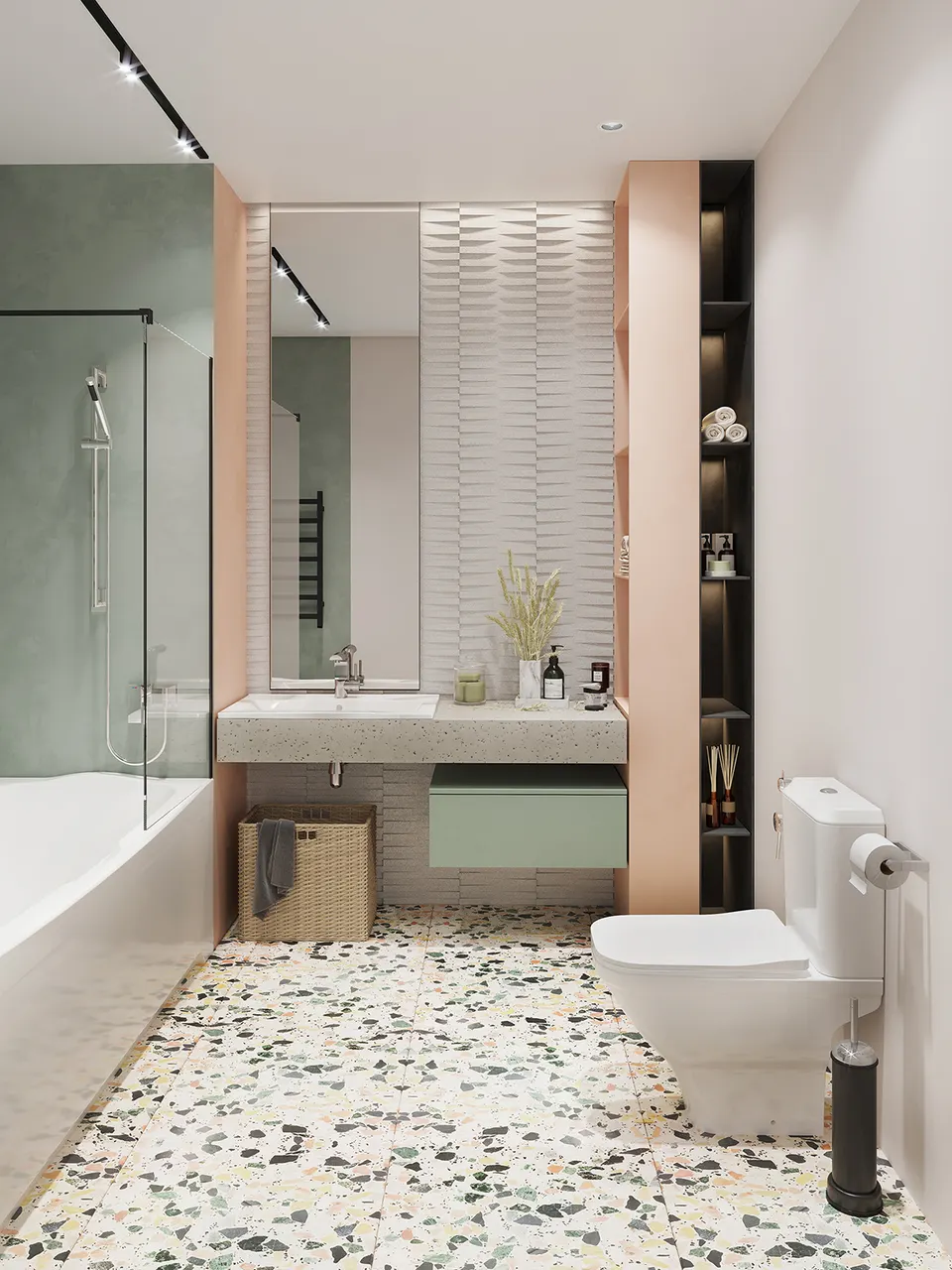 Раковина SANTEK Элина 75 мебельная белый (WH501619) — фото 7, Раковины подвесные