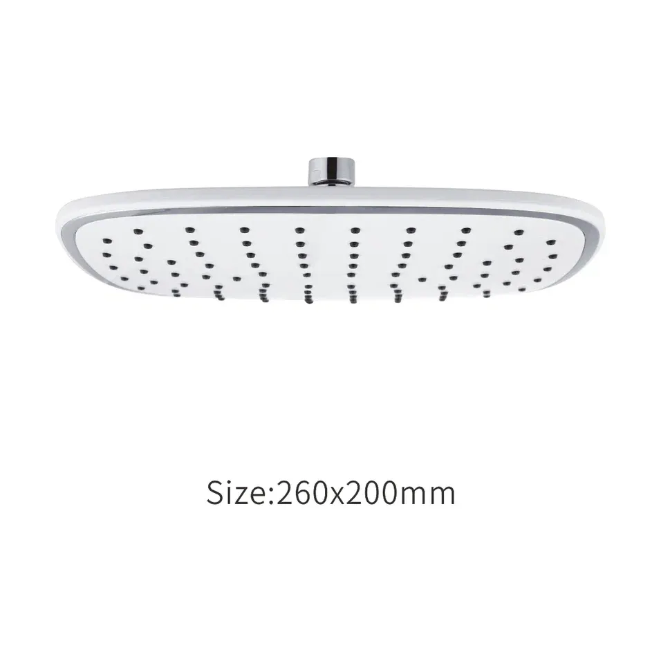 Товар: Верхний душ Rose RH41, белый/хром - фото 1 Верхний душ Rose RH41, белый/хром — фото 1, Верхние души