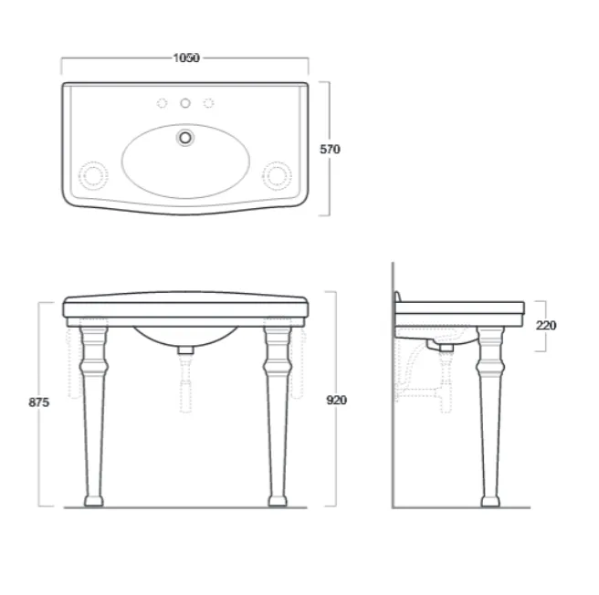 Товар: Раковина SIMAS LONDRA подвесная на ноги на кронштейны с одним отверстием цвет белый LO934 - фото 2 Раковина SIMAS LONDRA подвесная на ноги на кронштейны с одним отверстием цвет белый LO934 — фото 2, Раковины подвесные
