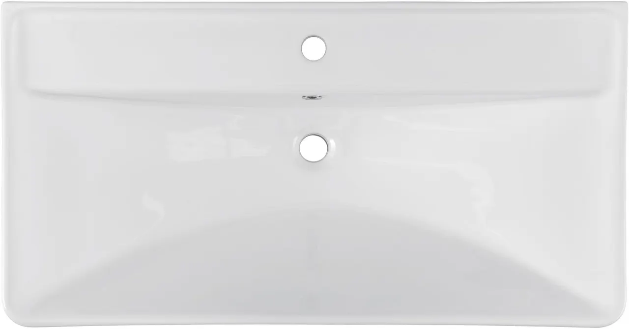 Товар: Раковина Aquanet Ирис 90 белая 00323883 - фото 4 Раковина Aquanet Ирис 90 белая 00323883 — фото 4, Раковины