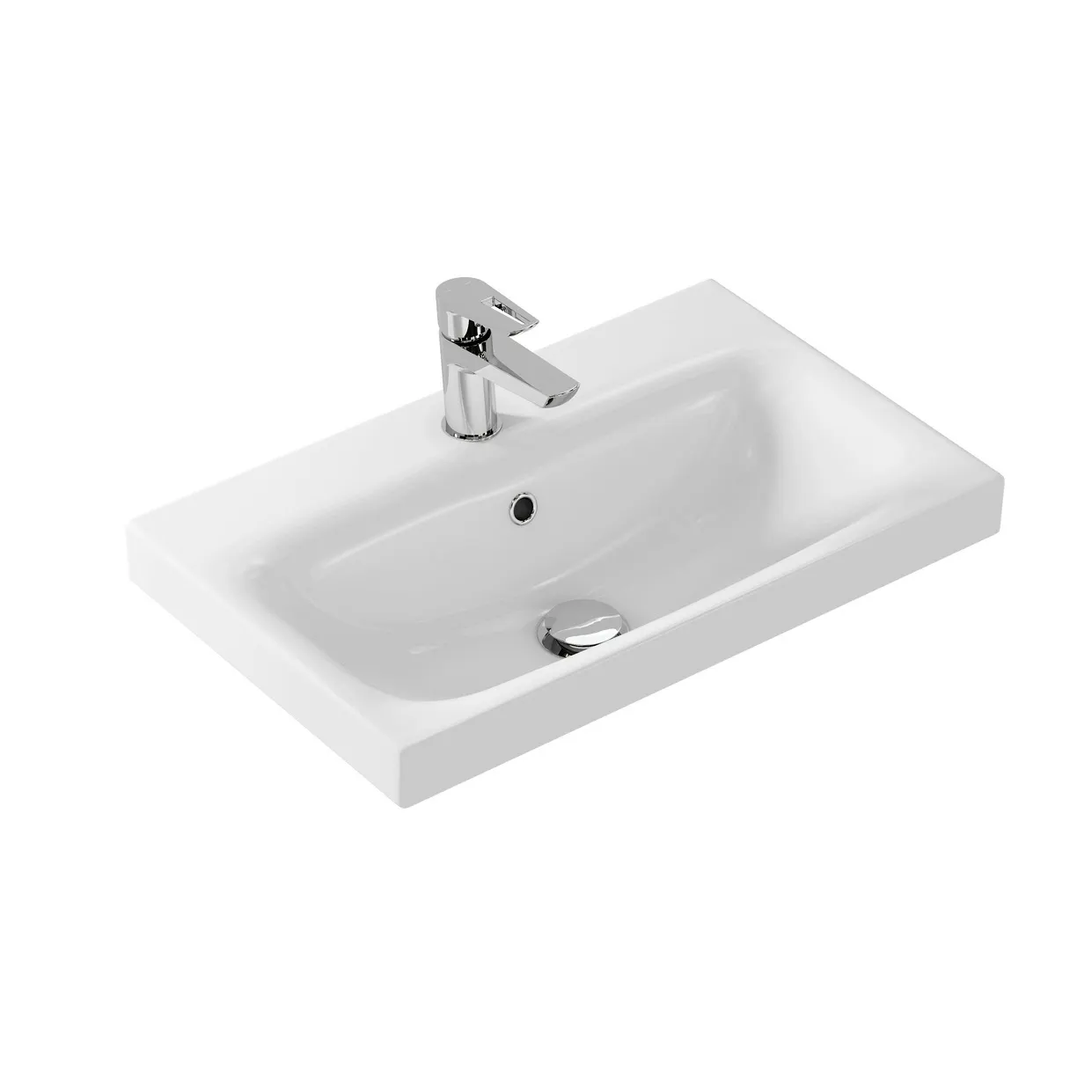 Товар: Раковина Cersanit MODUO SLIM UM-MOD60SL/1, 60 см - фото 1 Раковина Cersanit MODUO SLIM UM-MOD60SL/1, 60 см — фото 1, Раковины