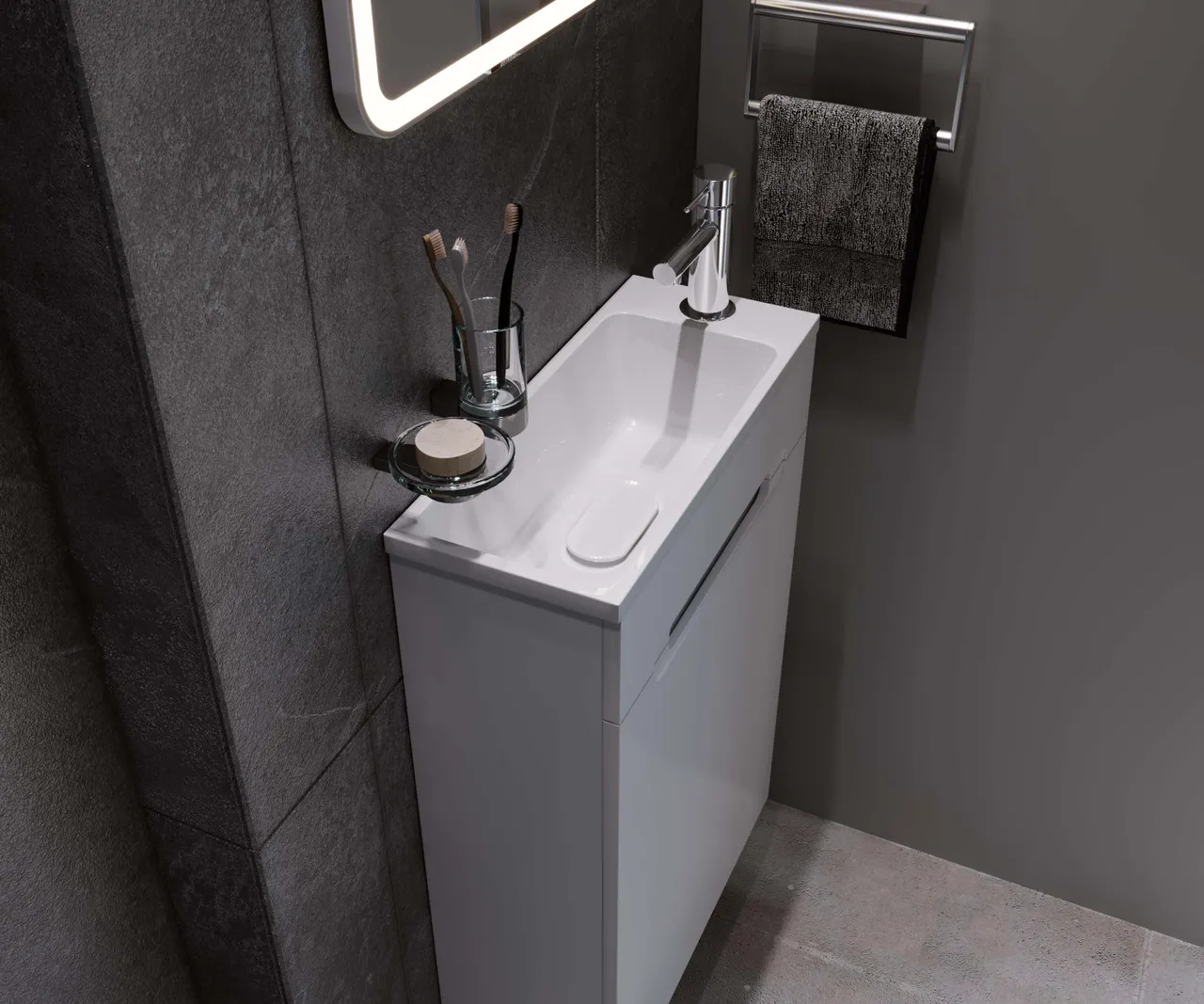 Товар: Раковина мебельная и на столешницу Modul 50 4627173210607 - фото 4 Раковина мебельная и на столешницу Modul 50 4627173210607 — фото 4, Раковины накладные