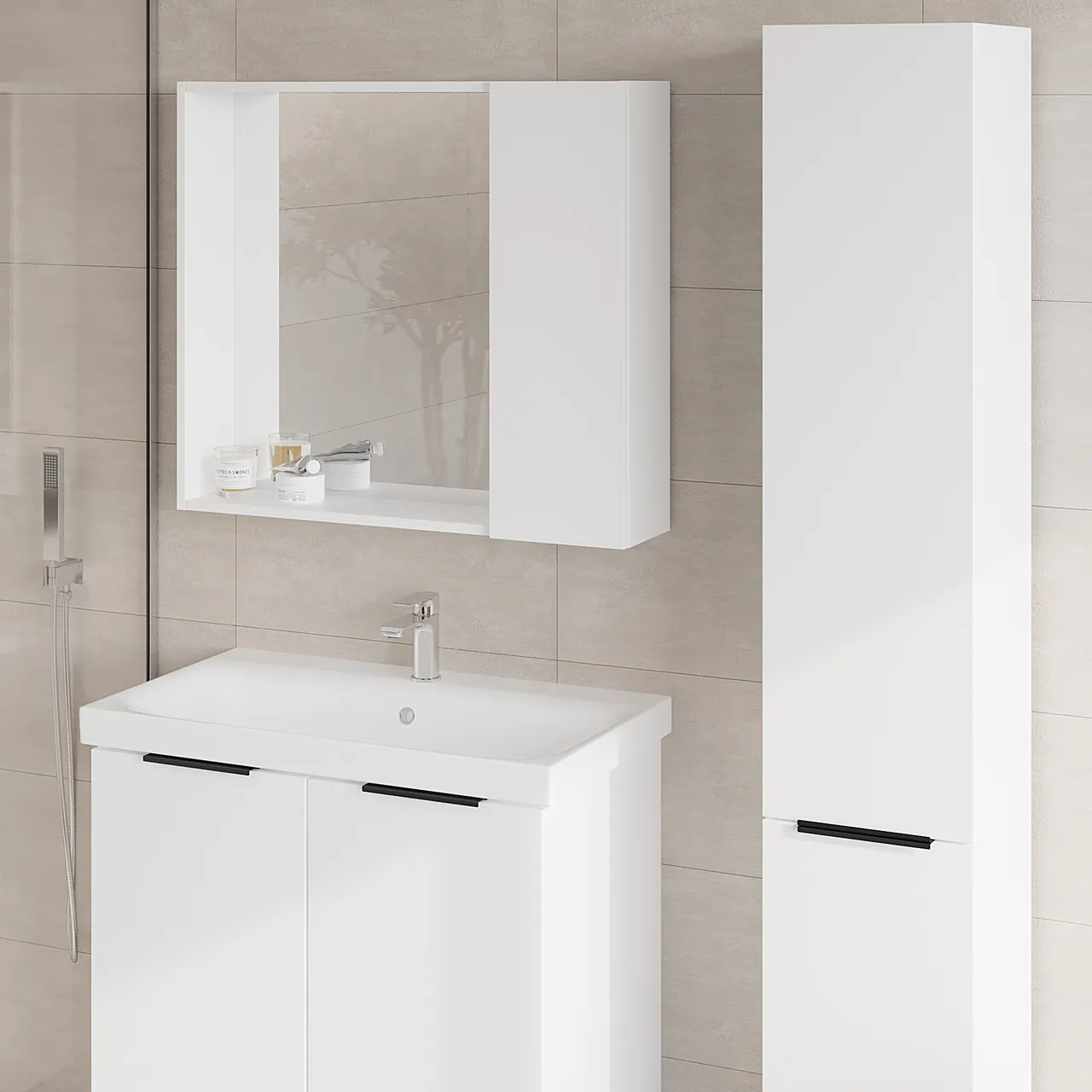 Товар: Тумба под раковину VIANT БЕРЛИН 60 напольная белый (VBER60MDBEL-T2Y) - фото 6 Тумба под раковину VIANT БЕРЛИН 60 напольная белый (VBER60MDBEL-T2Y) — фото 6, Тумбы под раковину