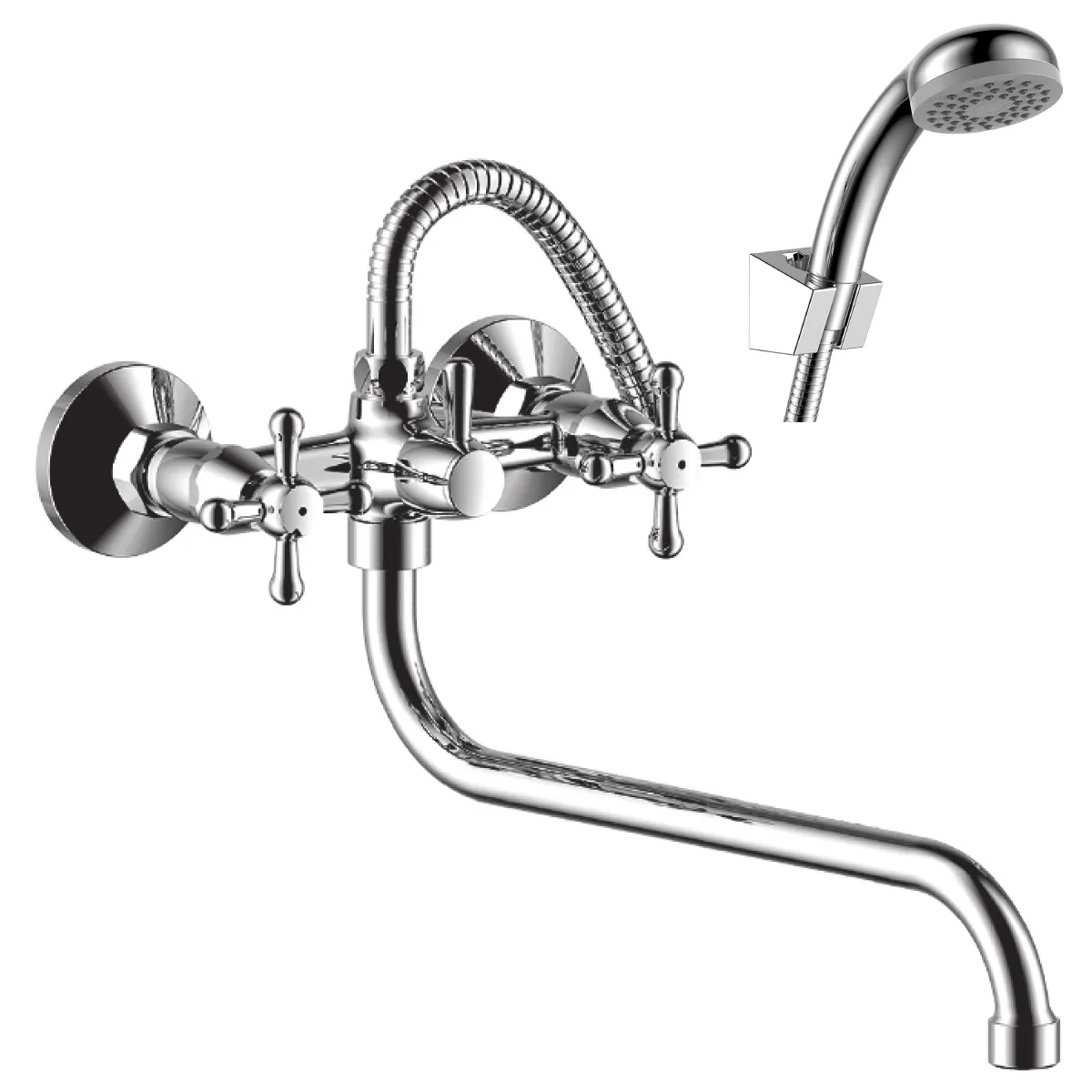 Товар: Y02 Смеситель для ванны, круг.пов.излив 310мм, р/ДВ, хром, ROS, Y02-82 - фото 1 Y02 Смеситель для ванны, круг.пов.излив 310мм, р/ДВ, хром, ROS, Y02-82 — фото 1, Смеситель для ванны