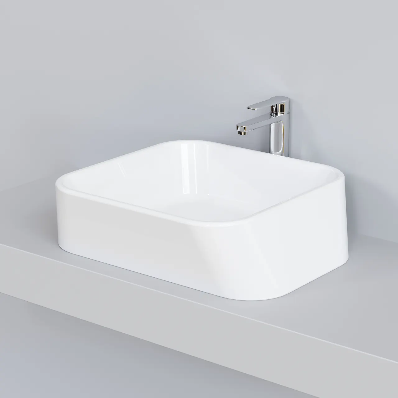 Товар: Раковина Ambassador Benefit 206T20002 (515*420*140) БЕЛАЯ - фото 4 Раковина Ambassador Benefit 206T20002 (515*420*140) БЕЛАЯ — фото 4, Раковины