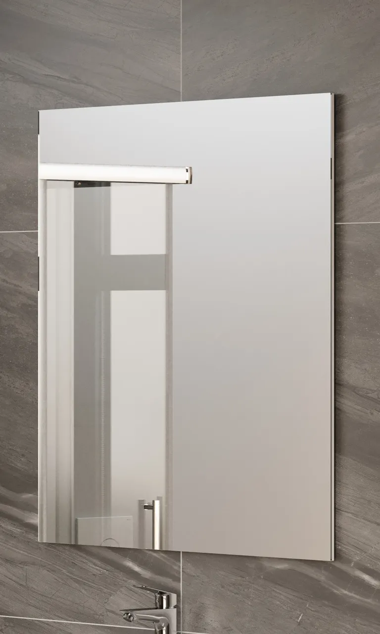 Товар: Зеркало АЛЬМА 100, прямоугольное 1A287902A3010 - фото 8 Зеркало АЛЬМА 100, прямоугольное 1A287902A3010 — фото 8, Зеркала в ванную комнату