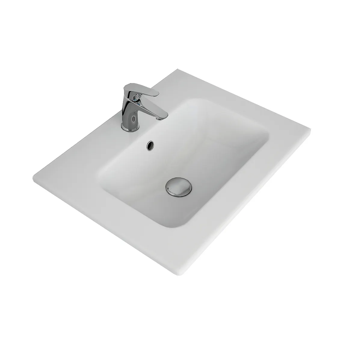 Товар: Раковина керамическая "Эйфория-60" 640344 - фото 5 Раковина керамическая "Эйфория-60" 640344 — фото 5, Раковины