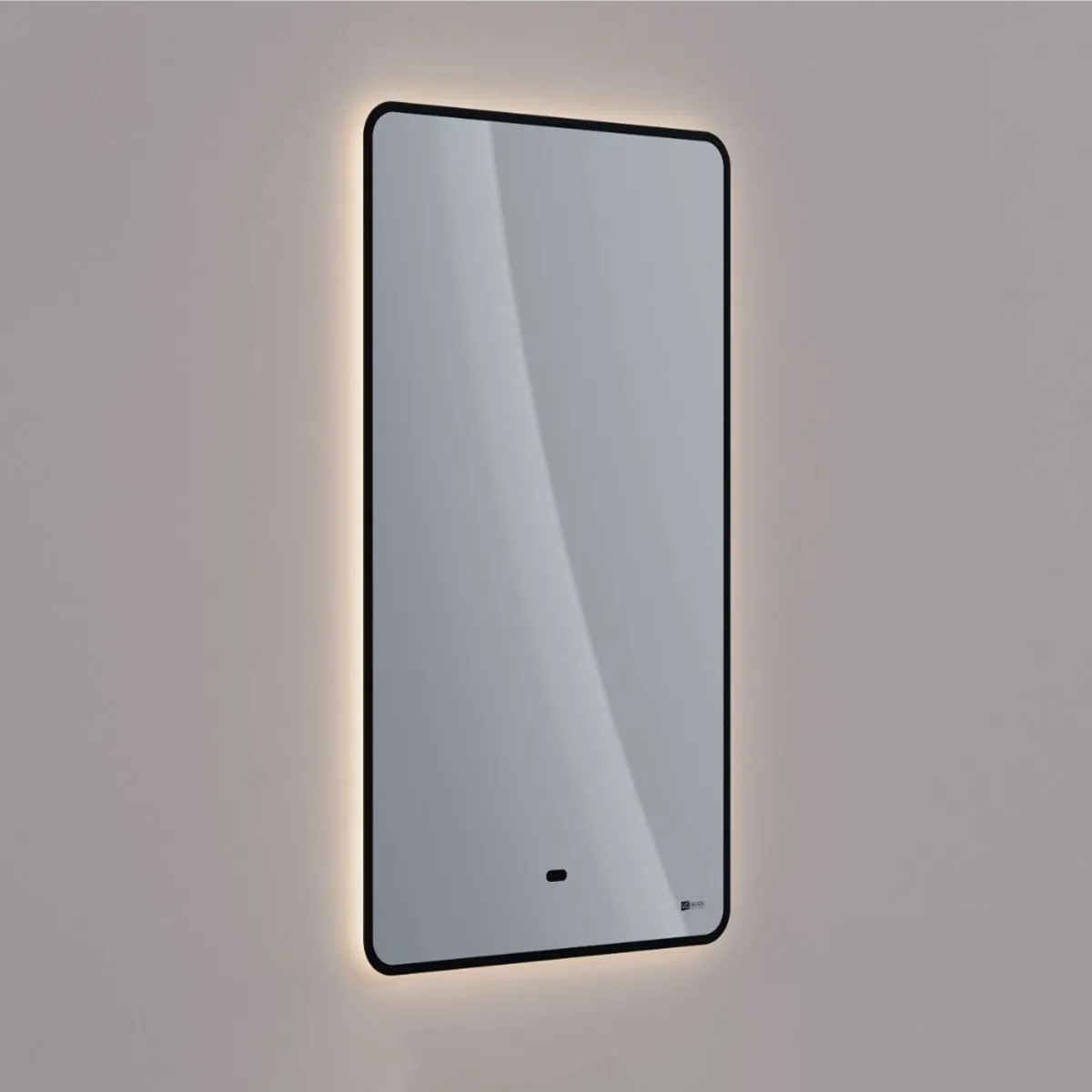 Товар: Зеркало Lemark MIOBLACK 45х80 см с интерьерной подсветкой, с подогревом LM45ZM-black - фото 1 Зеркало Lemark MIOBLACK 45х80 см с интерьерной подсветкой, с подогревом LM45ZM-black — фото 1, Зеркала в ванную комнату