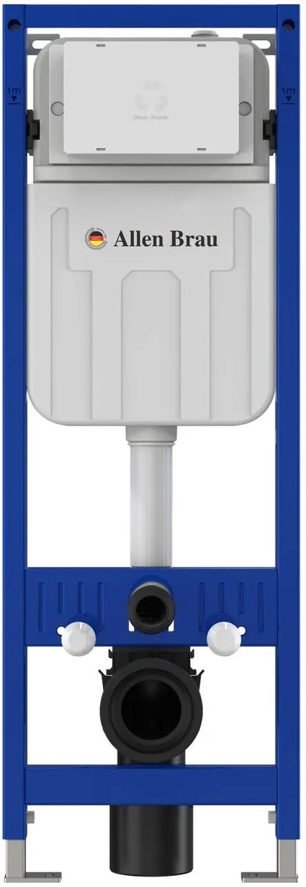 Товар: Унитаз с инсталляцией Allen Brau Liberty, клавиша хром 279260+280865+325594+306280 - фото 13 Унитаз с инсталляцией Allen Brau Liberty, клавиша хром 279260+280865+325594+306280 — фото 13, Комплекты унитаз + инсталляция