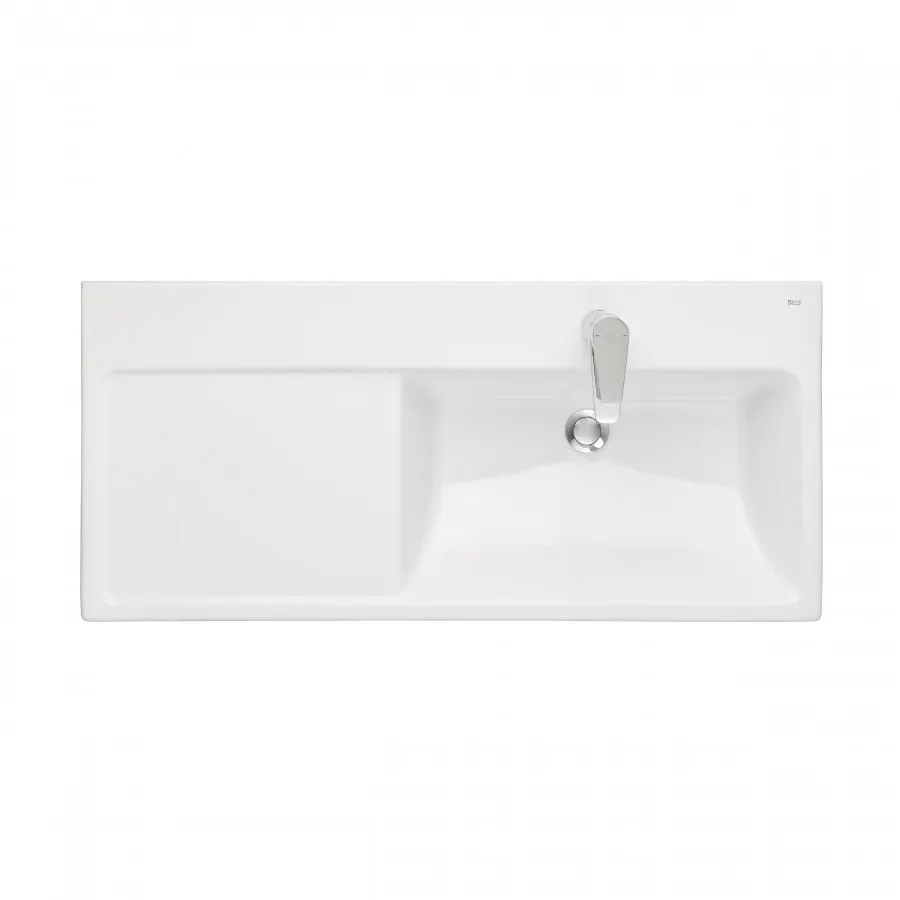 GAP PLUS Мебельная раковина 100, с увеличенной высотой бортика, правая 73270ME004 — фото 4, Раковины