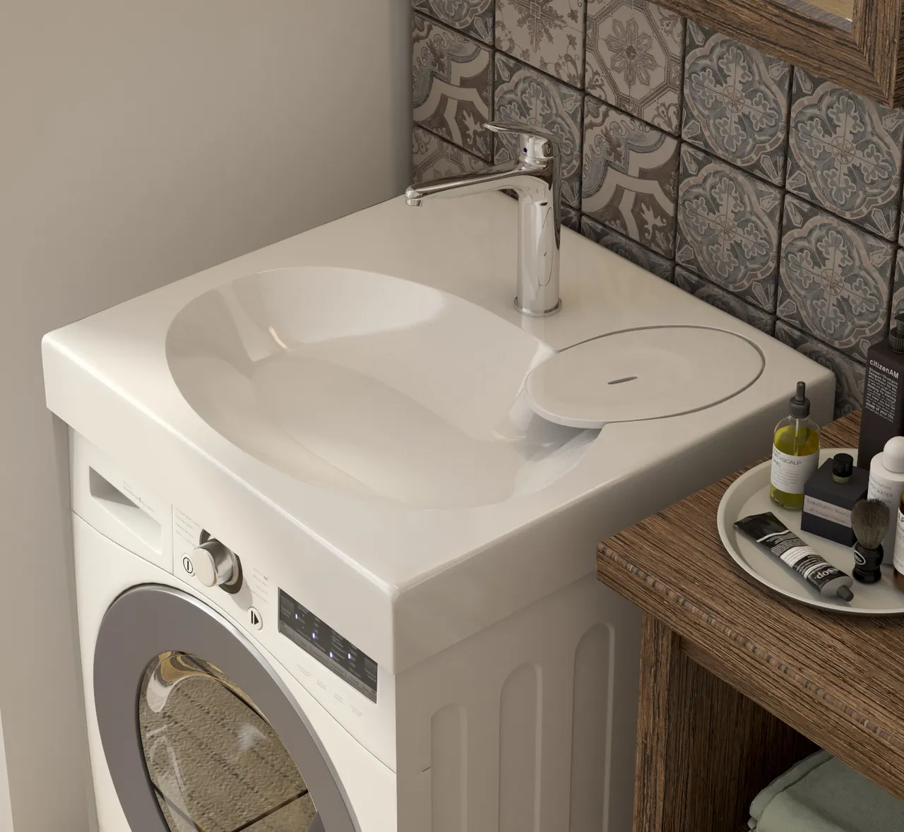 Товар: Раковина "LEA silk" 600х600 ФР-00014908 - фото 4 Раковина "LEA silk" 600х600 ФР-00014908 — фото 4, Раковины