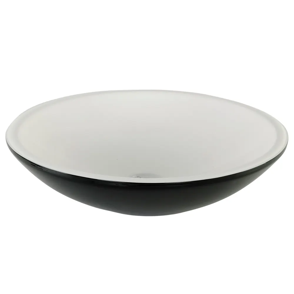 Товар: ARENA Раковина накладная круглая D46 см, белая/черная, ГЛЯНЦЕВАЯ 31567 - фото 1 ARENA Раковина накладная круглая D46 см, белая/черная, ГЛЯНЦЕВАЯ 31567 — фото 1, Раковины накладные