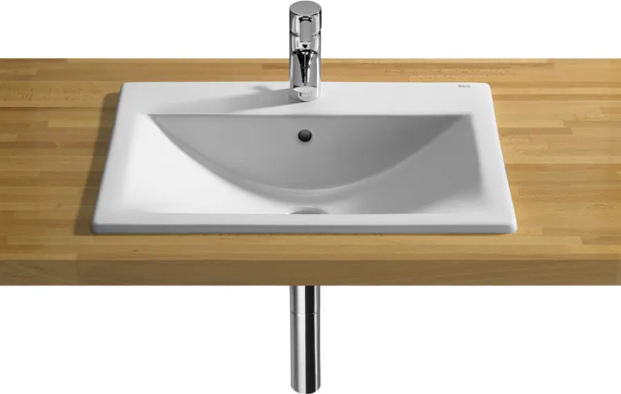 DIVERTA Раковина 55х42.5 см., встраиваемая сверху. (RU). ROCA 732711600Y — фото 2, Раковины