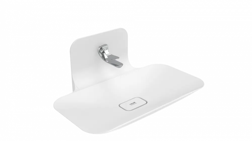 CREAVIT FOGLIA Раковина 80 см FG080-00CB00E-0000 — фото 1, Раковины накладные