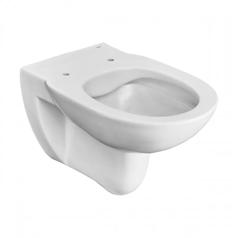 Товар: DEBBA ROUND Чаша унитаза подвесного c безободковым смывом, гориз. выпуск, белая. ROCA 7346998000 - фото 1 DEBBA ROUND Чаша унитаза подвесного c безободковым смывом, гориз. выпуск, белая. ROCA 7346998000 — фото 1, Подвесные унитазы