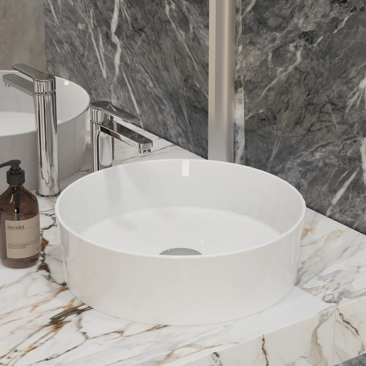 Товар: Раковина Ambassador Conrad 226T20003 (382*382*115) БЕЛАЯ - фото 2 Раковина Ambassador Conrad 226T20003 (382*382*115) БЕЛАЯ — фото 2, Раковины