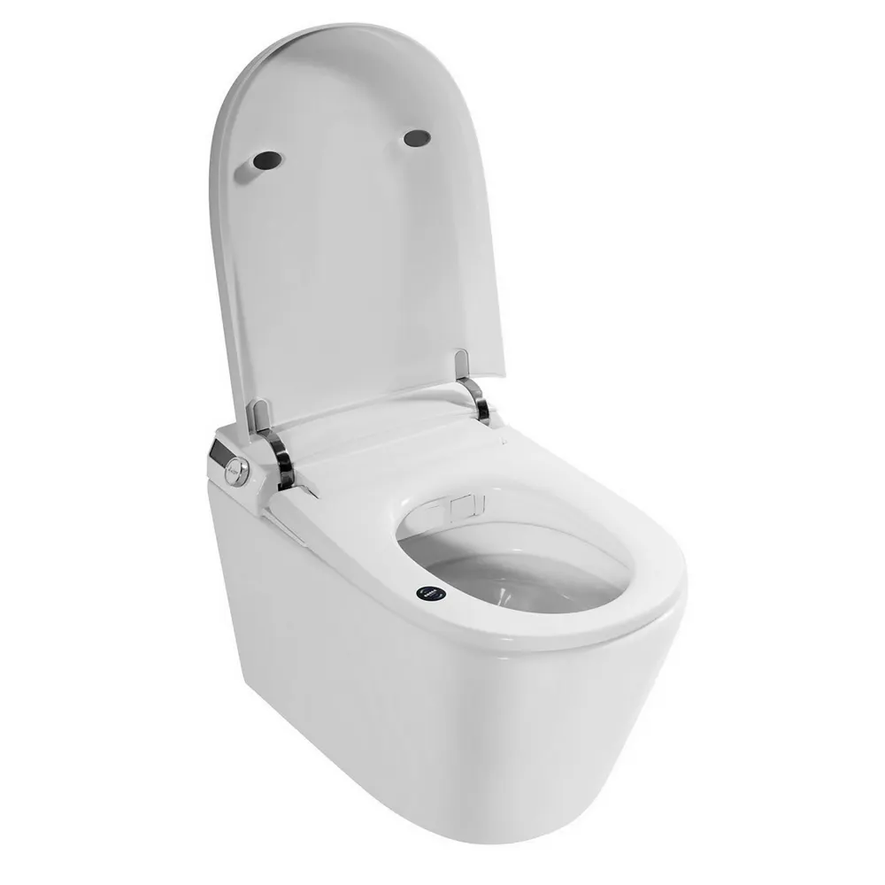 Товар: Комплект ABBER подвесной электронный унитаз-биде Bequem AC1119S белый с импульсным смывом с инсталляцией AC0101P AC1119S-AC0101P - фото 2 Комплект ABBER подвесной электронный унитаз-биде Bequem AC1119S белый с импульсным смывом с инсталляцией AC0101P AC1119S-AC0101P — фото 2, Комплекты унитаз + инсталляция