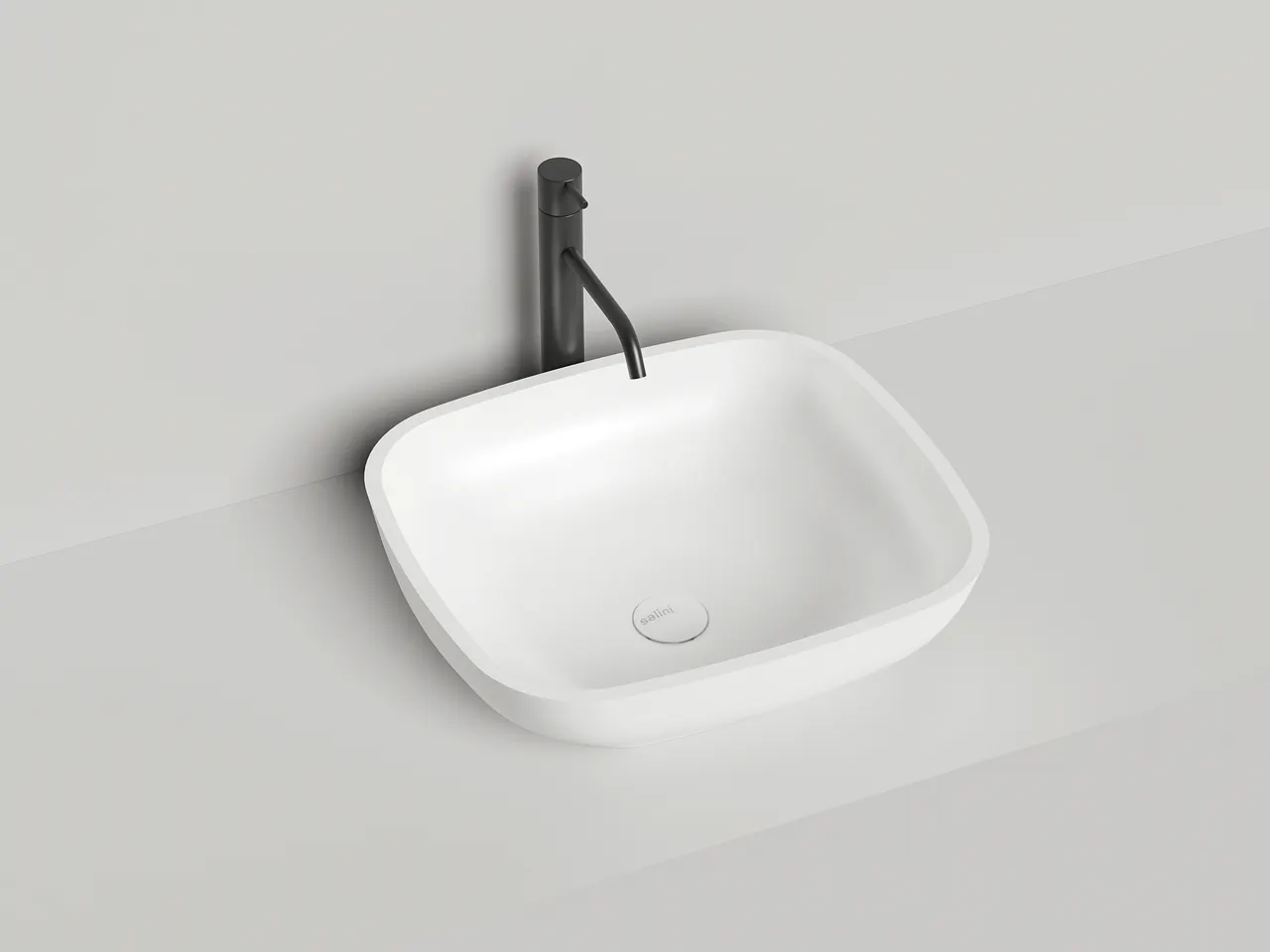 Раковина накладная GLORIA 08 покраска по RAL полностью 1102108GF — фото 2, Раковины